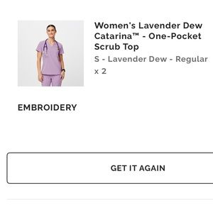 FIGS Caterina One Pocket Scrub Top